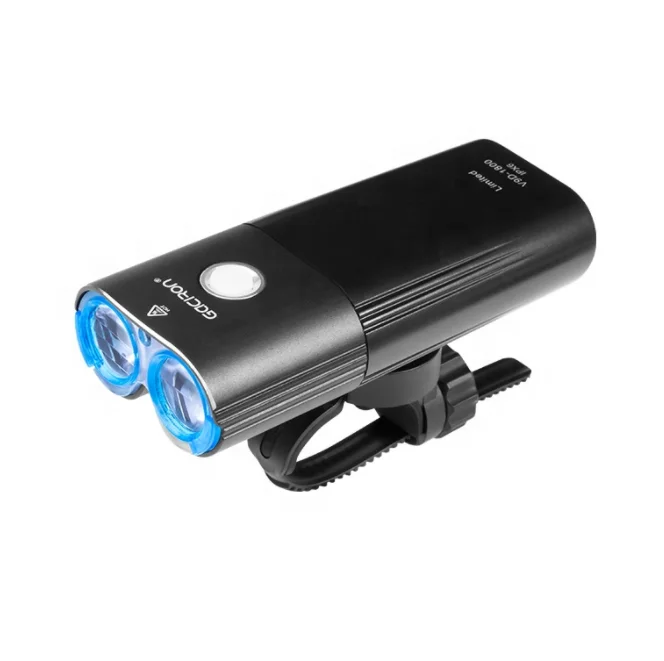 V9D-1800 Gaciron 1800Lumen USB Rechargeable Bike Front Torch Remote Control Bicycle Led Lamp Cycling Bike Waterproof Light