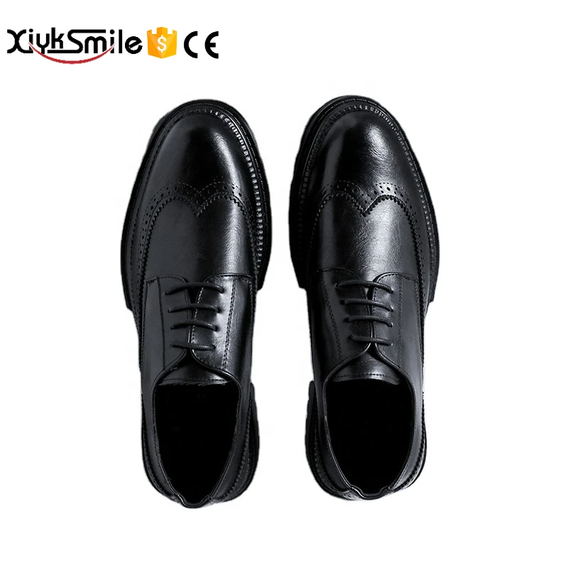 

shoes wholesale from china Men's leather shoes black youth dress shoes casual
