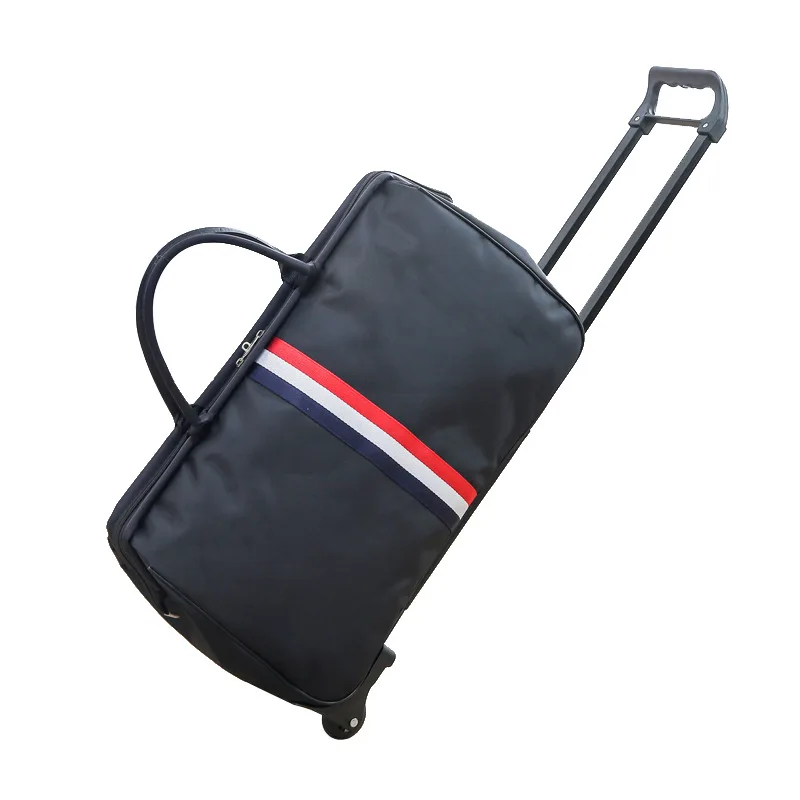 

High Quality Wheeled Foldable Boarding Bags Korean Style Travel Handbag Large Capacity Travel Trolley bag, Customized color