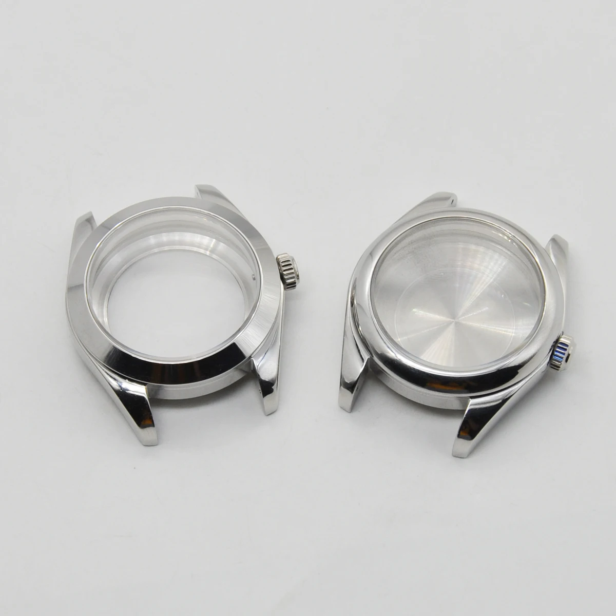 

40mm Stainless Steel Sapphire Glass NH35 NH35A Movement Watch Case Part, Silver