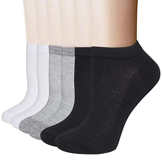 

Breathable Sports Ankle Socks unisex Low Cut Athletic Running Socks Cushioned Comfort for men women