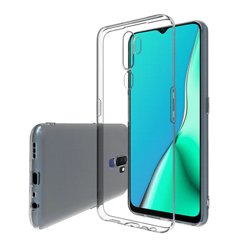 

for OPPO Mobile Cover, TPU Phone Case Clear Bulk for OPPO a5/a9 2020 a5s a31 f15 a52 Back Cover