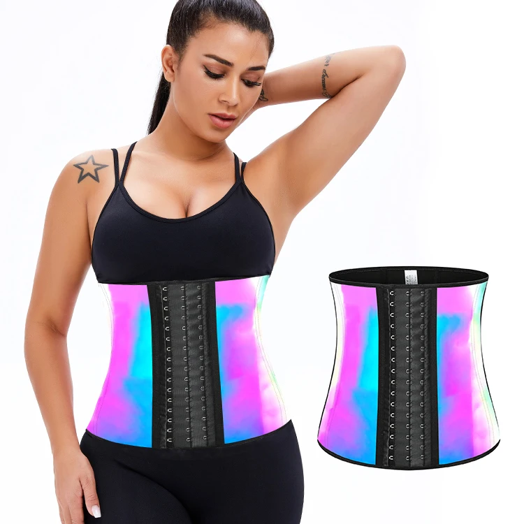 

Stomach Waist Trainer Back Support Trimmer Belt Woman Adjustable Weight Loss Wrap Sweat Band Workout Neoprene Trimmers