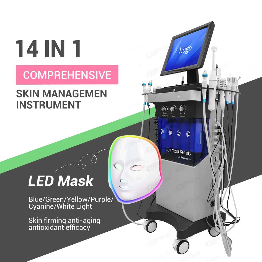 

15 in 1 hydra peel jet peel facial microdermabrasion machine