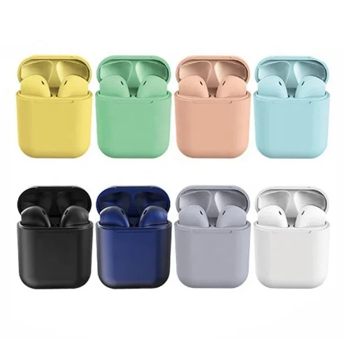 

Macaron i12 Touch Pop-Up Window inpods 12 BT5.0 Earbuds Hand Free Wireless Earphones Headphones Headsets