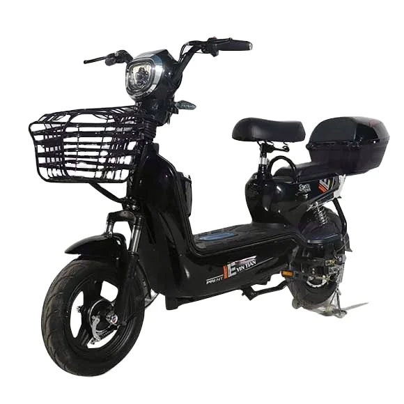 

Hot sale CKD Luxury 350w 2 wheel electric bike scooter/electric moped with pedals motorcycle electric scooter, Customizable