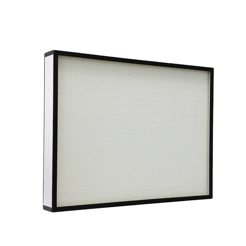 

0.3 micron 99.99% h13 14 hepa air filter 24 x 48 portable with Aluminum or Galvanized frame Hepa filter for ffu fan filter unit