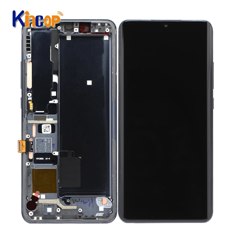 

For XiaoMi Note 10/Note 10 Lite LCD Note 10 pro Display With Touch Screen Digitizer Assembly For Xiaomi Mi CC9 pro LCD Screen, Black/white