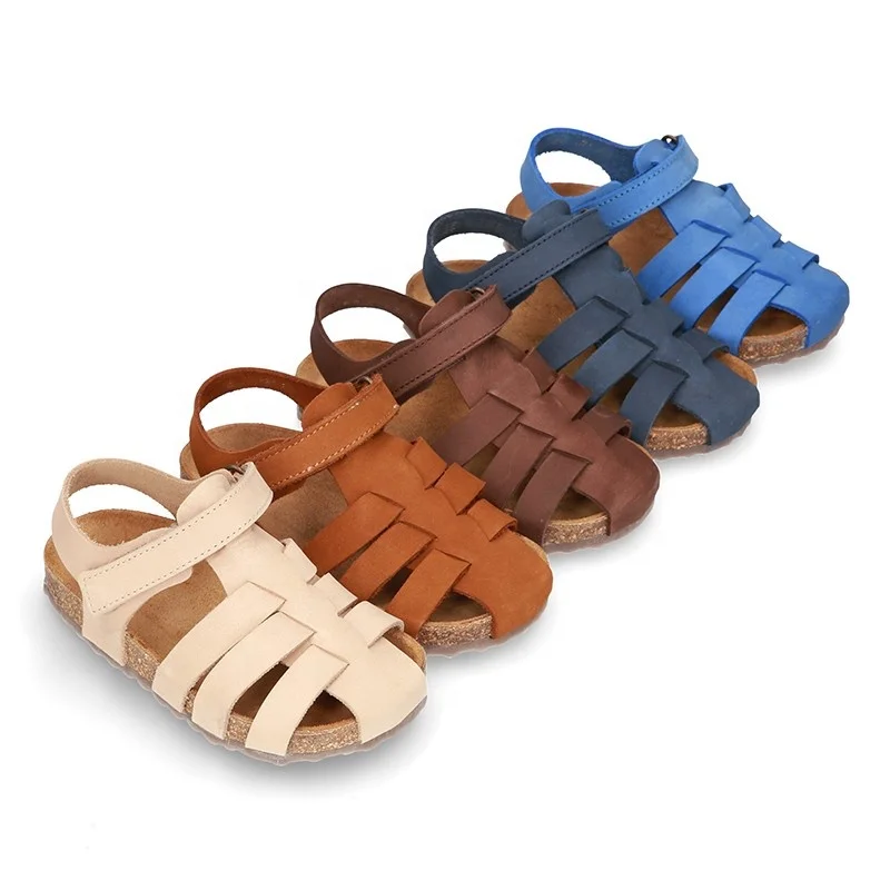 Buy Tuskey Kids Blue Leather Sandals For Kids Online At Tata CLiQ