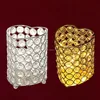 Factory price high quality carved technique candle holder with crystal ,heart candleholder