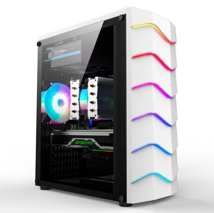 

High Quality Fashion Style Computer Hardware Pc Case Gaming Desktop