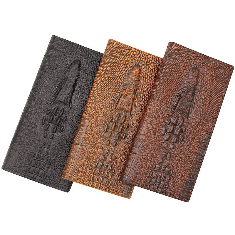 

Manufacturer Wholesale Crocodile Wallet New European and American Men's Long Hand Wallet