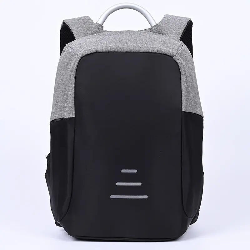 

Wholesale custom backpack with logo men casual travelling Waterproof rucksack laptop backpack, Black,gray