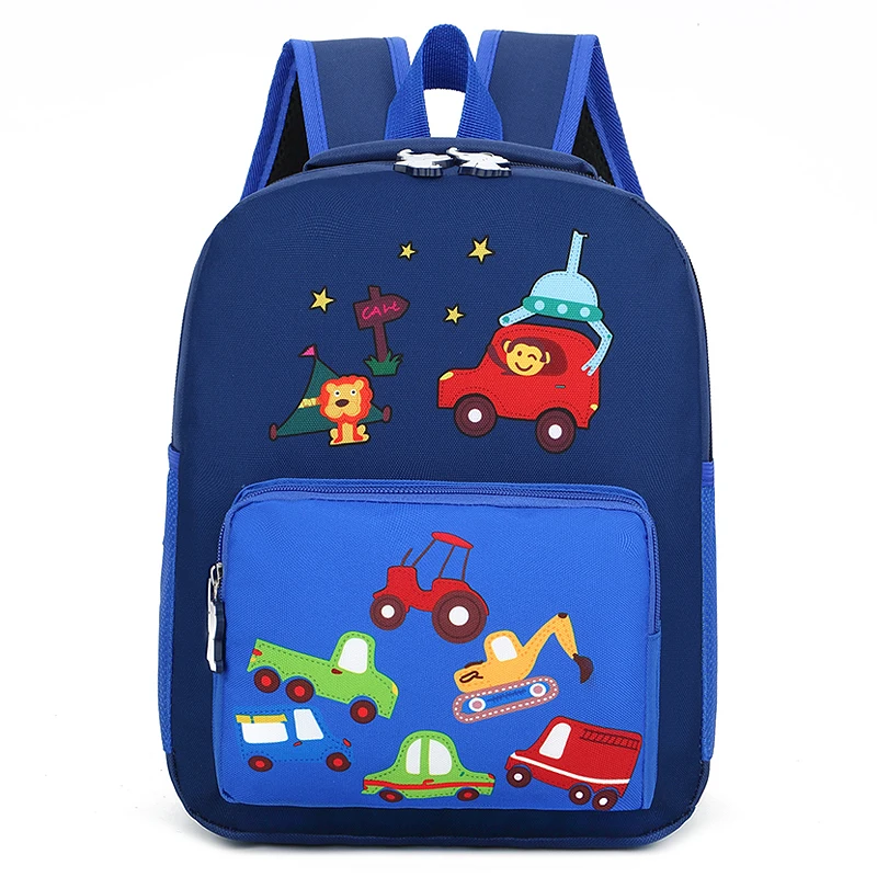 

OEM Custom Logo Kindergarten school Backpack Polyester Cheap Promotion Boy Girl Child Kids School Bag