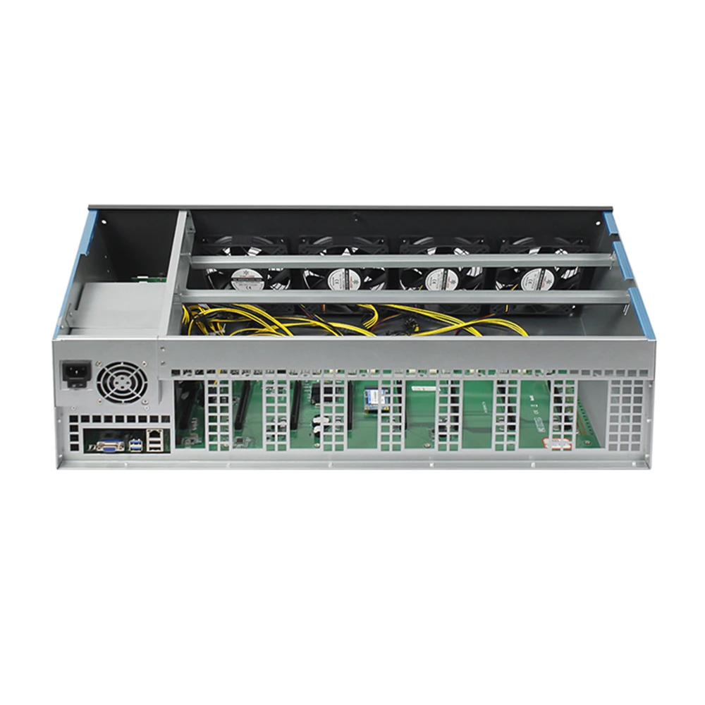 

Model SB75-55E bitcoin miner DDR3 4G ram 128g ssd 4 USB port and 1 VGA port with graphic card