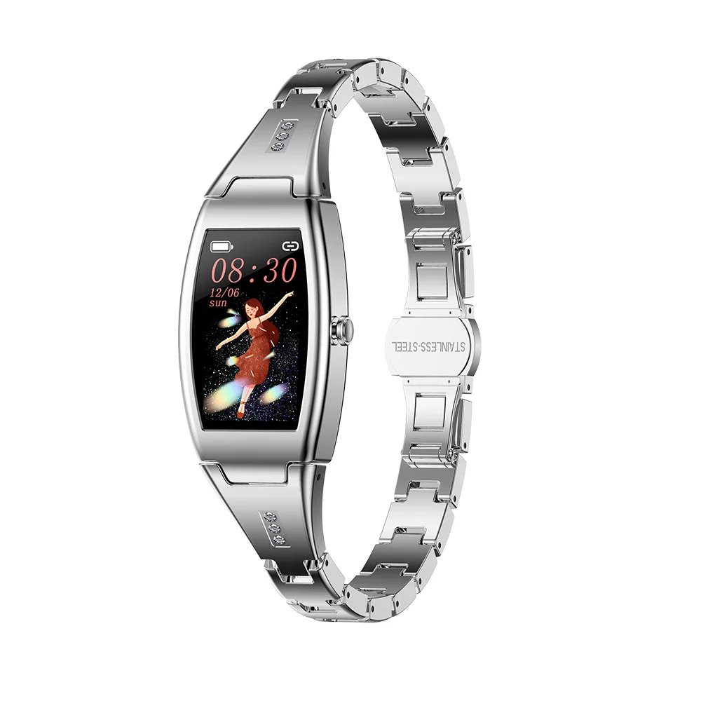 

2022 MK26 smart watch ladies with heart rate blood pressure blood oxygen sleep women smartwatch