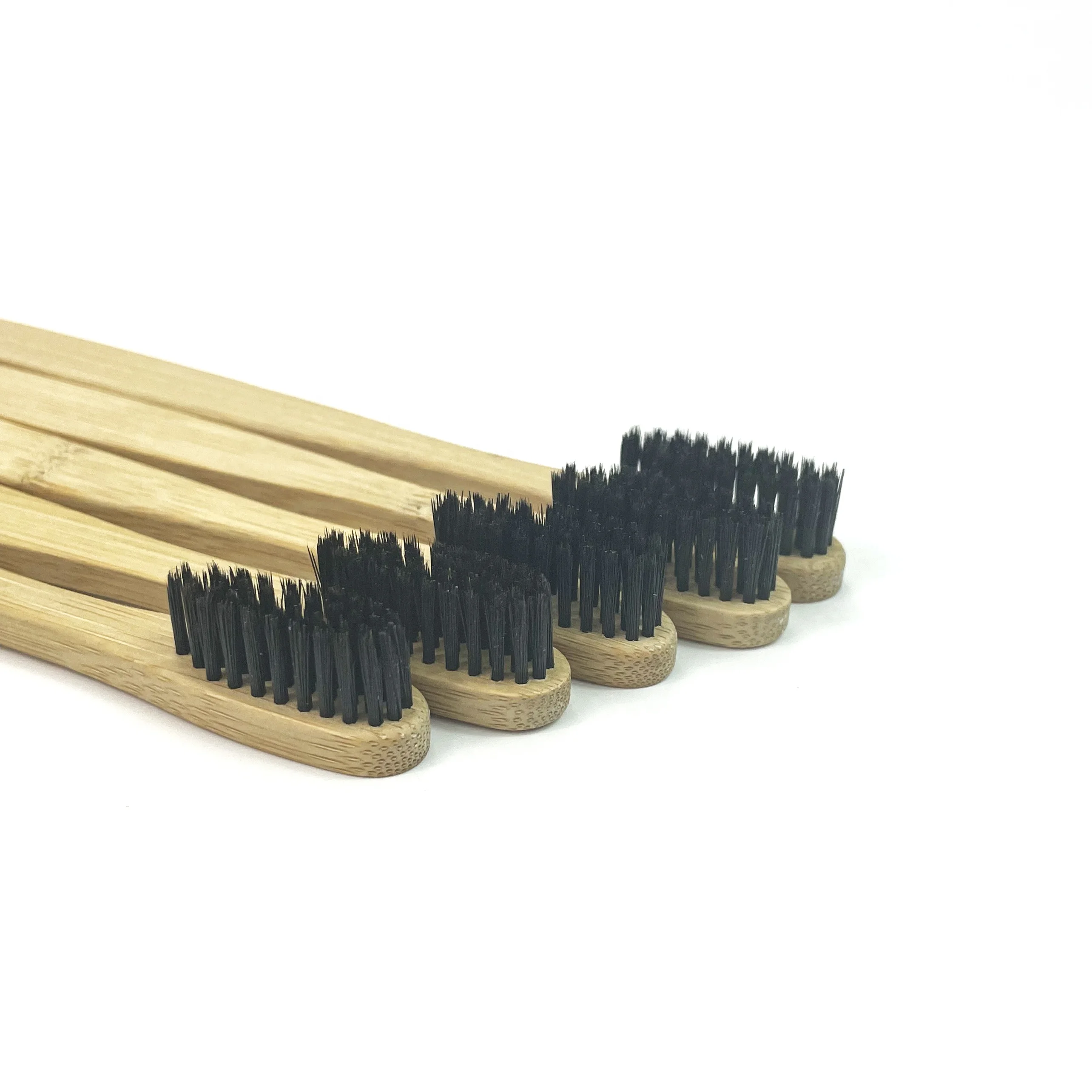 

Eco friendly Adult Bamboo Wooden Natural Disposable Toothbrush