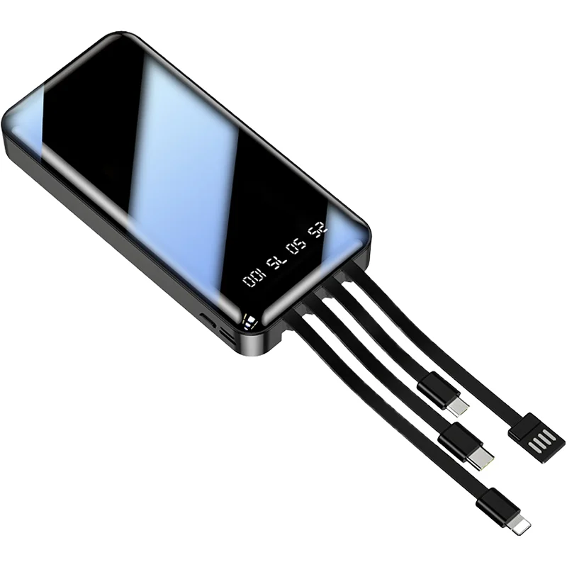 

Custom High Capacity Power Bank 30000mAh Moblie Phone Power Bank PORTABLE Power Bank, Black+red+blue