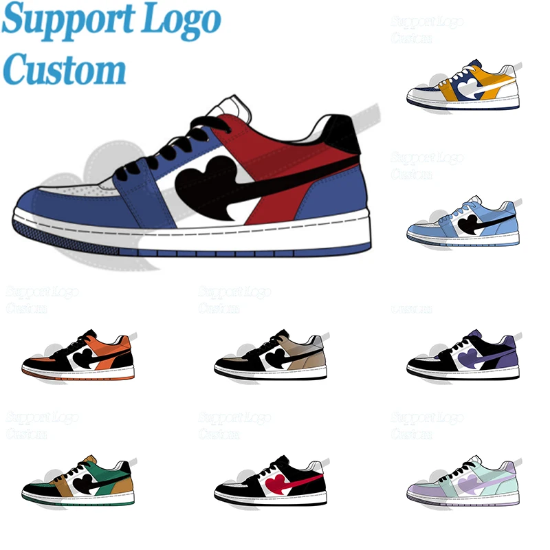 

Custom SB Low Cut High Quality Genuine Leather Logo Customization Men's Casual Shoes Sneakers, Custom colors