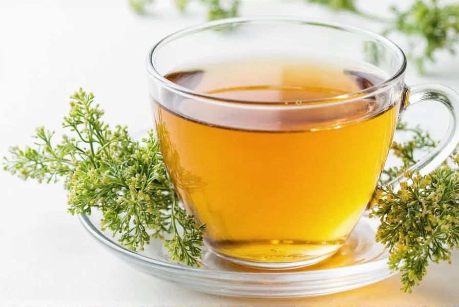 Fresh coriander seeds in a mortar with tea preparation ingredients