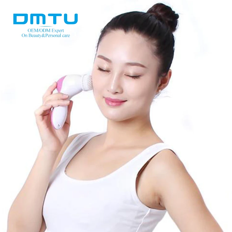 

Face Cleaner Beauty Logo Soft Skin Body Spa Exfoliating Spin Brush Facial Lash Cleansing Brush