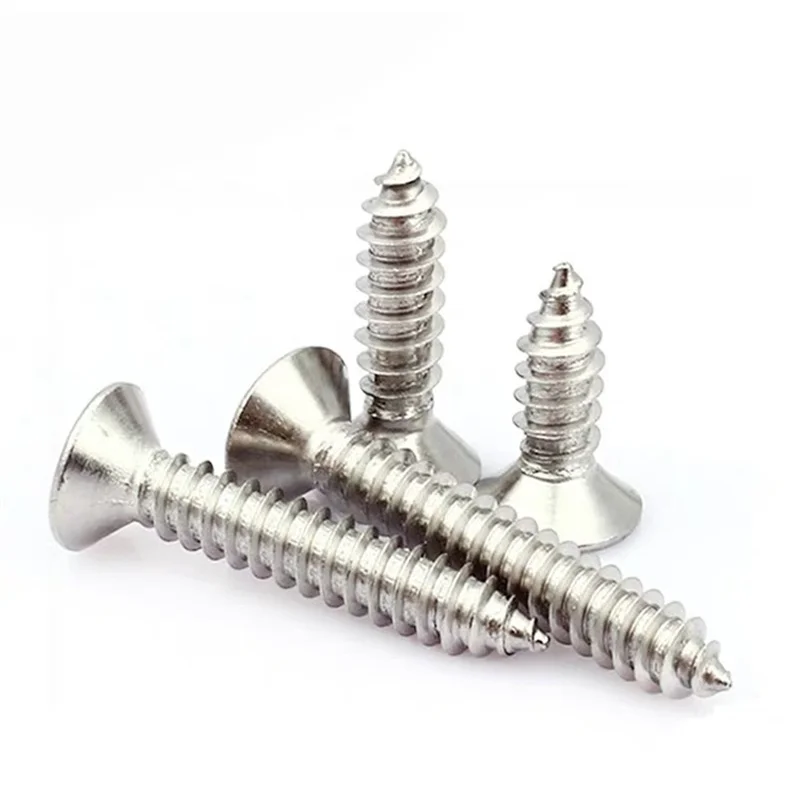 

Stainless Steel 304 Fat Countersunk Head Self Tapping flat head screw