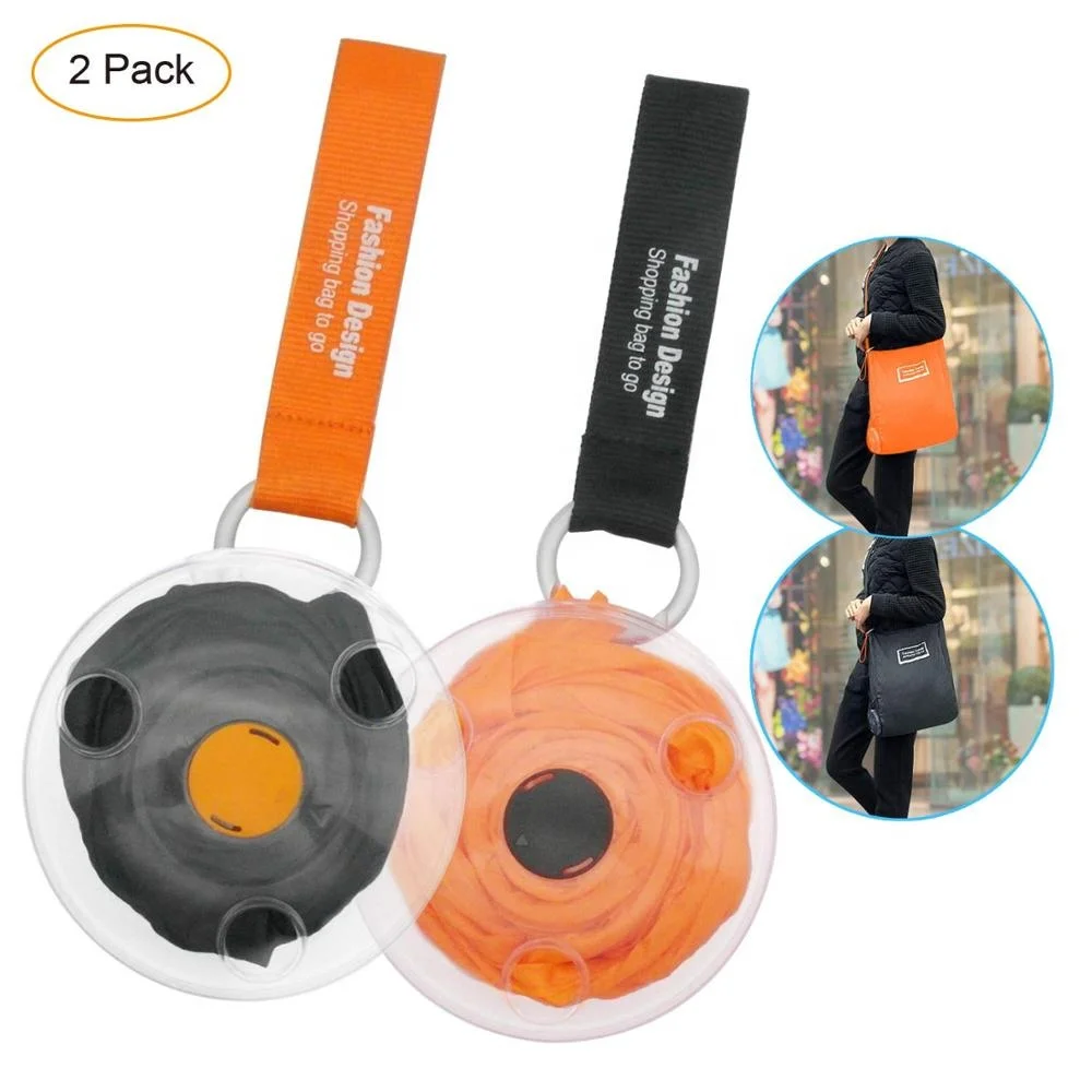 

Creative Tote Shopping Bag Portable Multifunctional Foldable Grocery Nylon Shopping bag to Toll up Small Disc, Avaiable