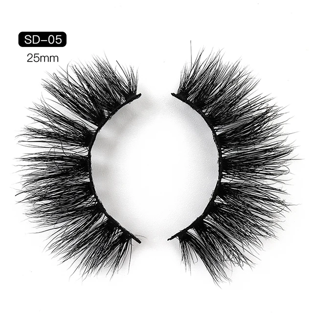 

Manufacturer natural eyelash extension mink 3d mink strip eyelashes, Nature black