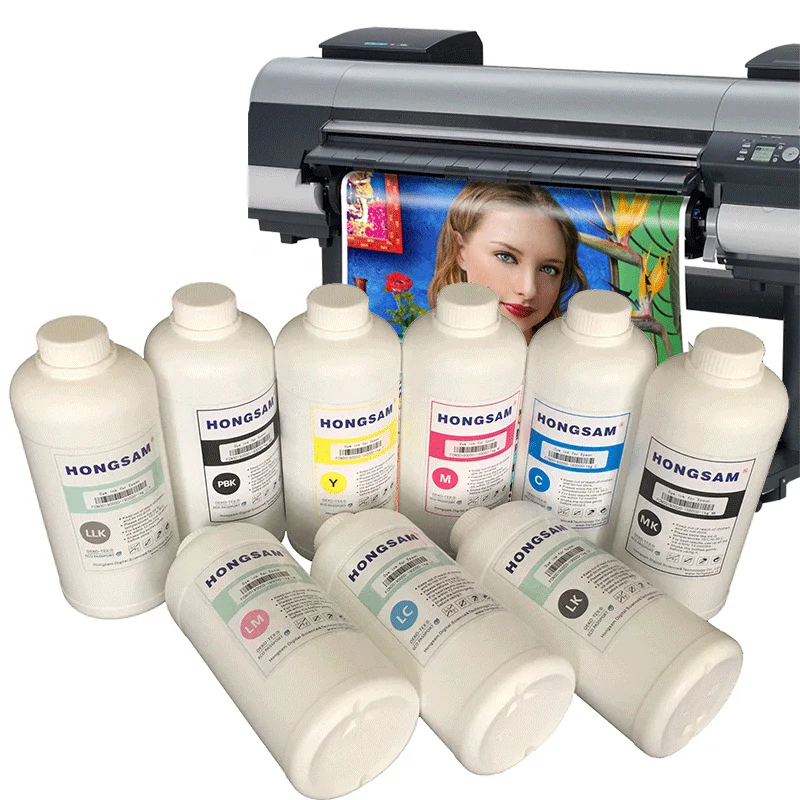 Hongsam Excellent Color Pigment Ink for ImagePROGRAF  PRO-6000 PRO-4000 and PRO-2000 Printers