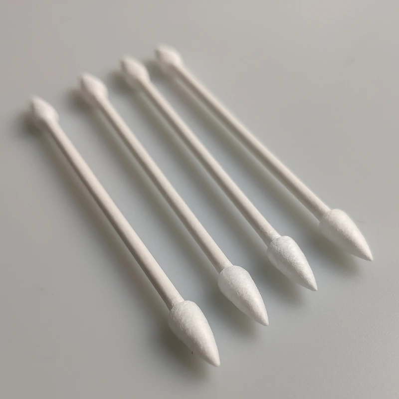 

Purified Cleanroom Double Pointed Head Cotton Swabs Qtips