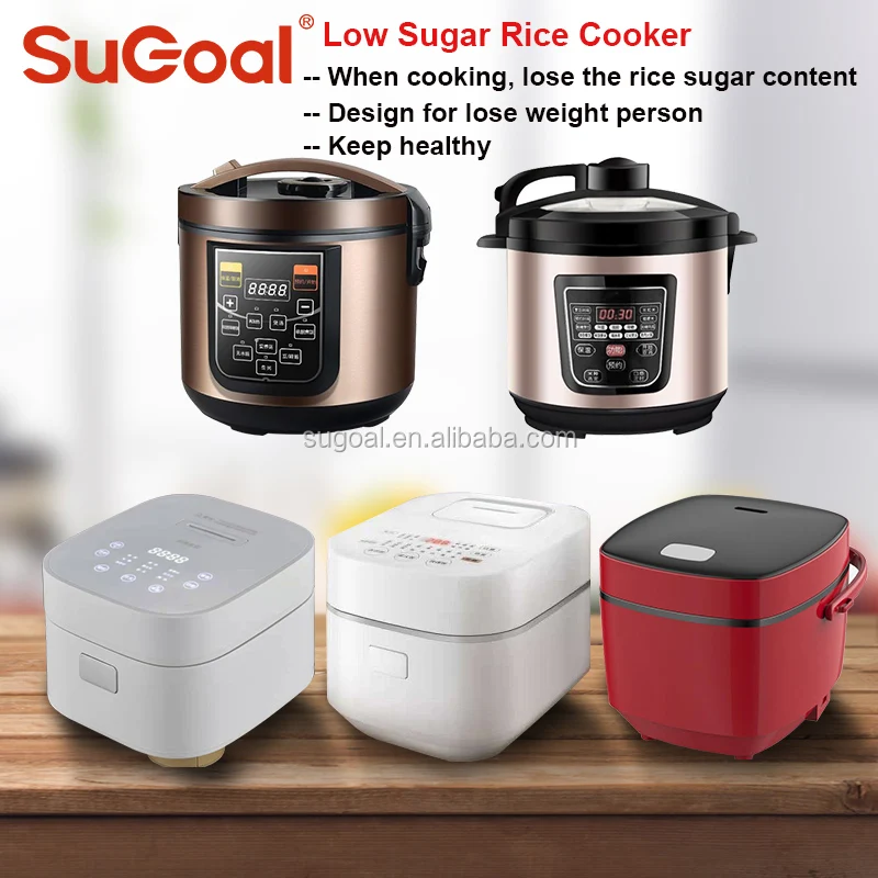 2020 Low Sugar Rice Cooker For Diabetic Multifunction Double Stainless