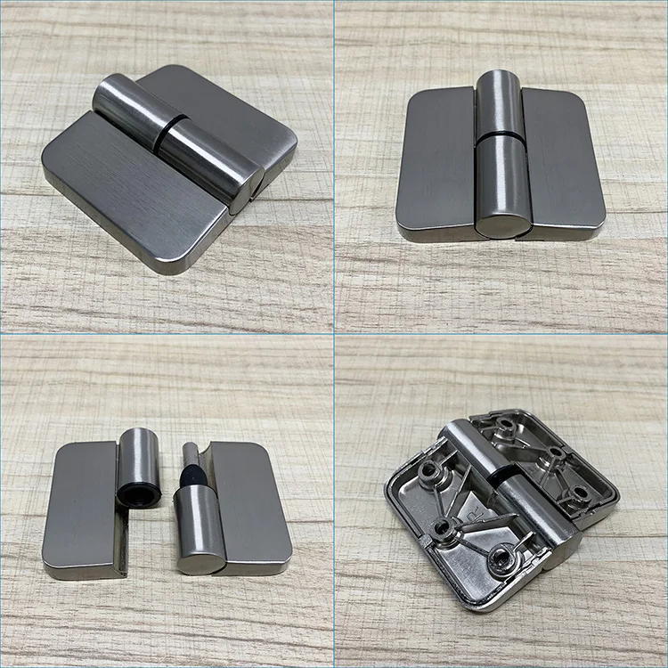 High Quality Zinc Alloy Toilet Cubicle Partition Hardware Door Hinges for sales