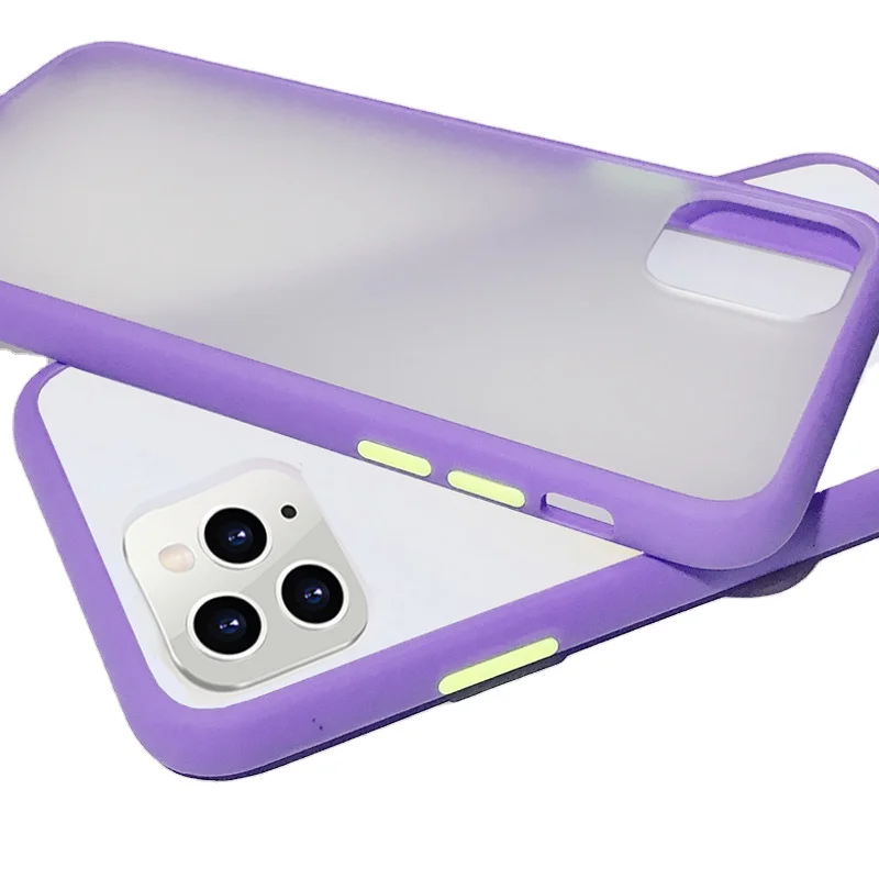 

Mint Simple Matte Color Shockproof Soft TPU Silicone Phone Clear Cover Case for iphone 11 Pro max all model, 7 colors