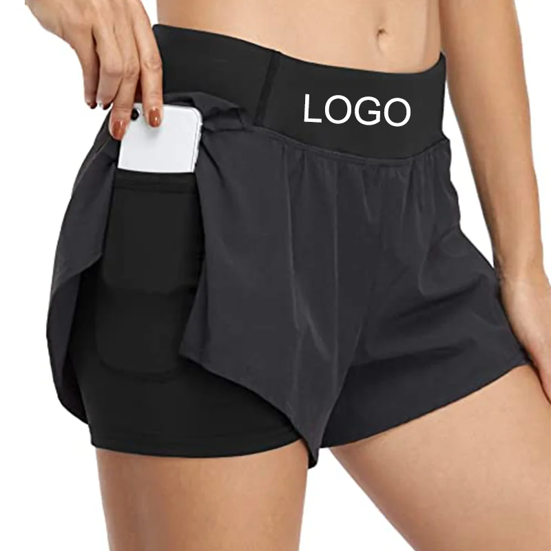

2021 Wholesale custom women's running shorts women's jogging yoga sportswear summer shorts for women clothing, Any pattern