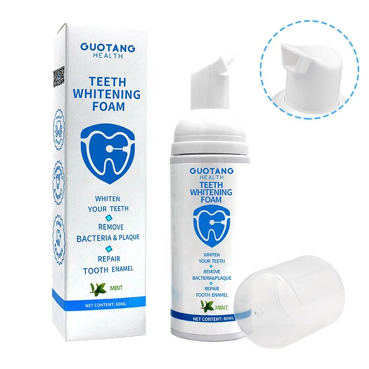 

Teeth Cleaning Mousse Whitening Private Label Wash Tooth Foam Toothpaste Kids