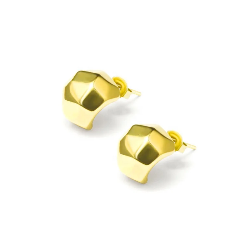 

Geometric Irregular Earrings Stainless Steel 18K Gold Plated Earring