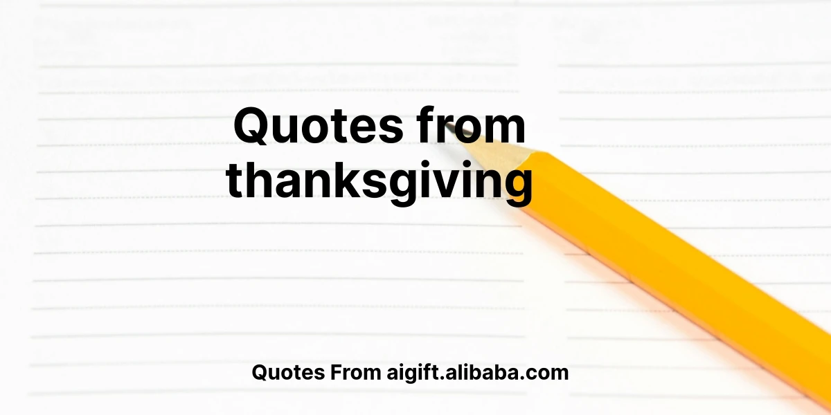 quotes from thanksgiving