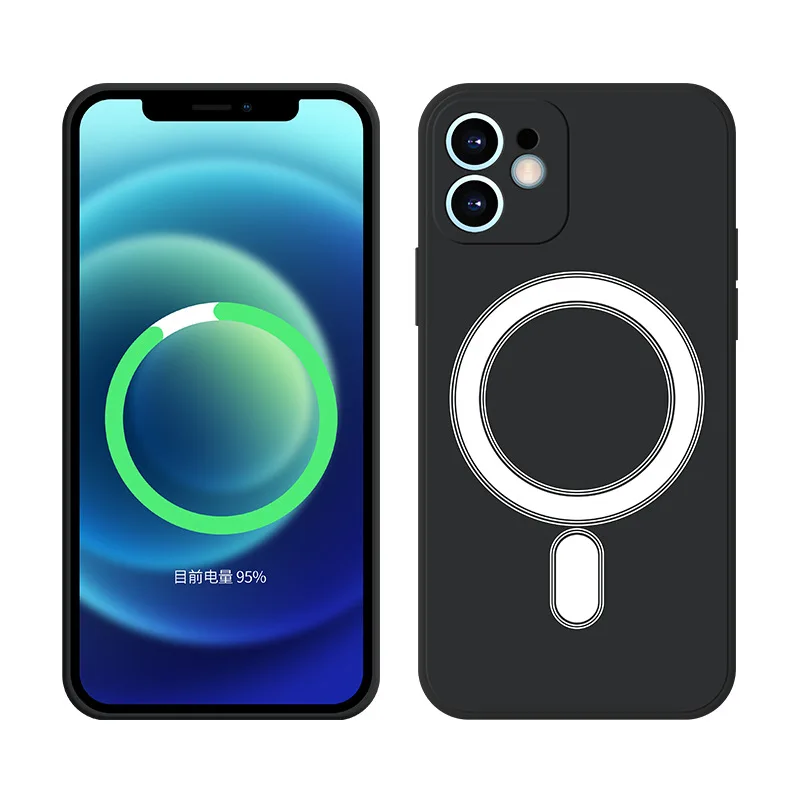 

2021 hot selling blank magnetic smart customized phone cases for mobile phone