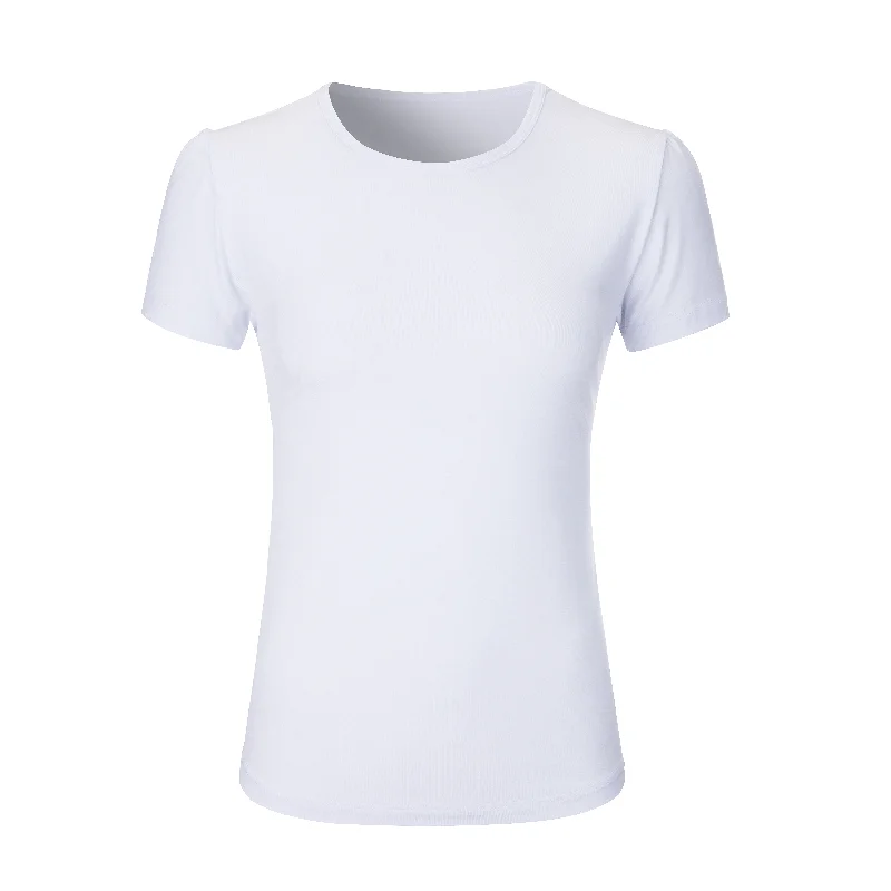 Source OEM Wholesale Crew Neck Black White Bamboo Clothing Tops Woman Tee Ladys Tshirt Ladies T-shirt Women T Shirt on m.alibaba.com
