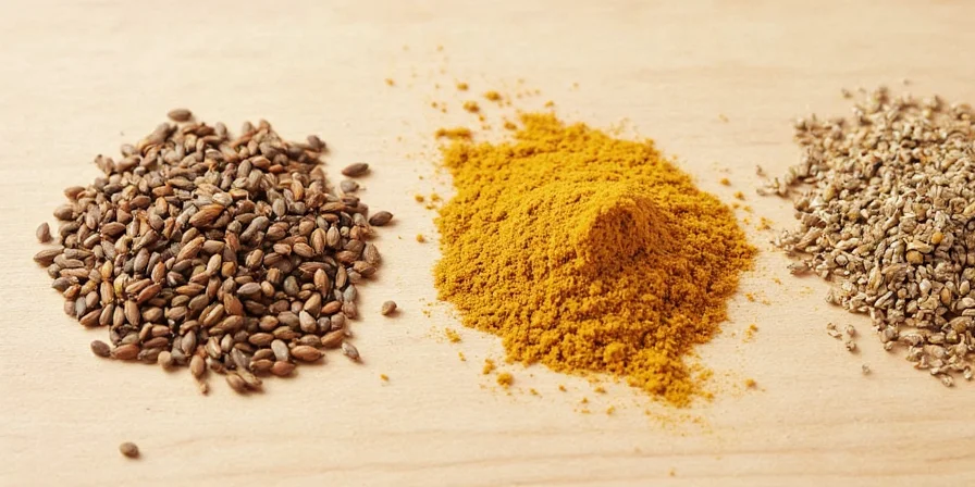 Whole Cumin Seeds Close-Up