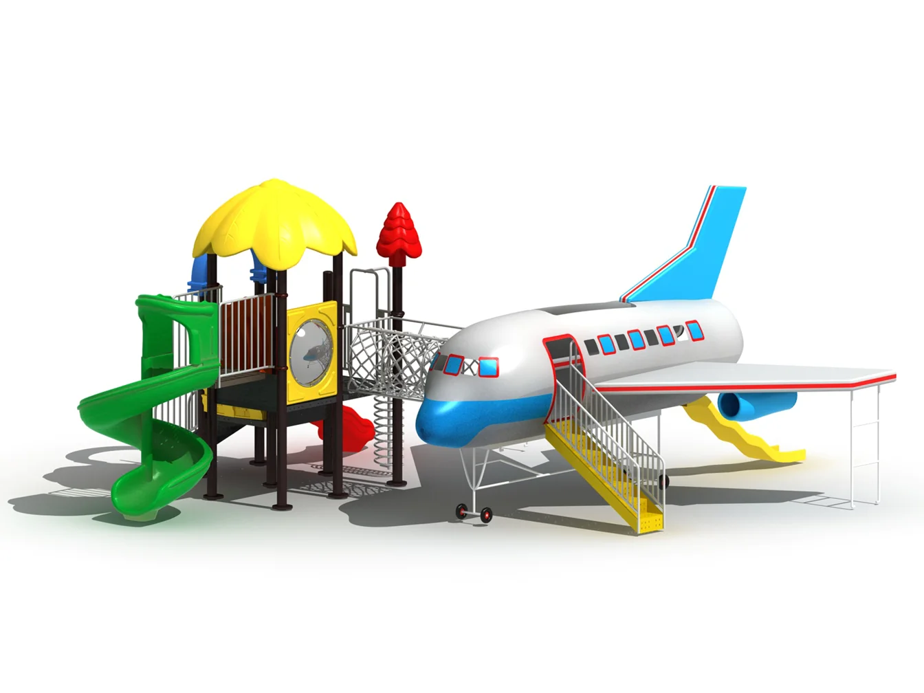 Guangzhou Commercial Plastic Kids Airplane Playing House,Playground