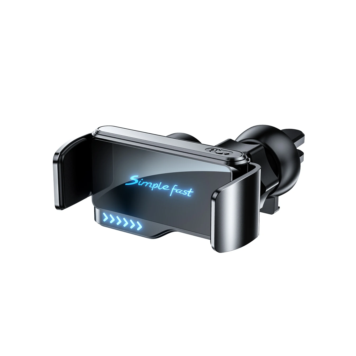 

Mini Wireless Charger Car Holder Automatic Clamping Smart Infrared Sensor GPS Air Vent Mount Mobile Phone Bracket Stand