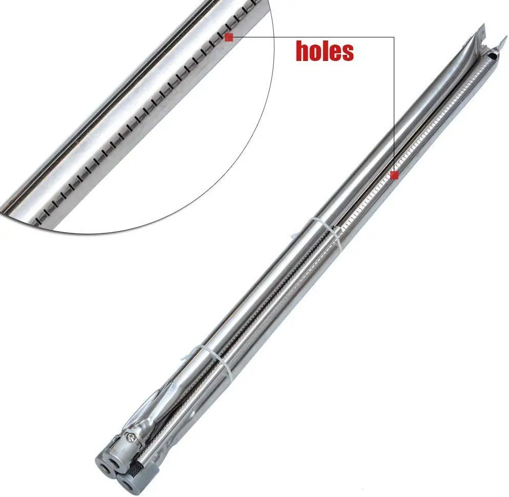 Details about   4pcs Telescopic Pipe Tube Burners BBQ Grill Parts Replacement Stainless Steel 