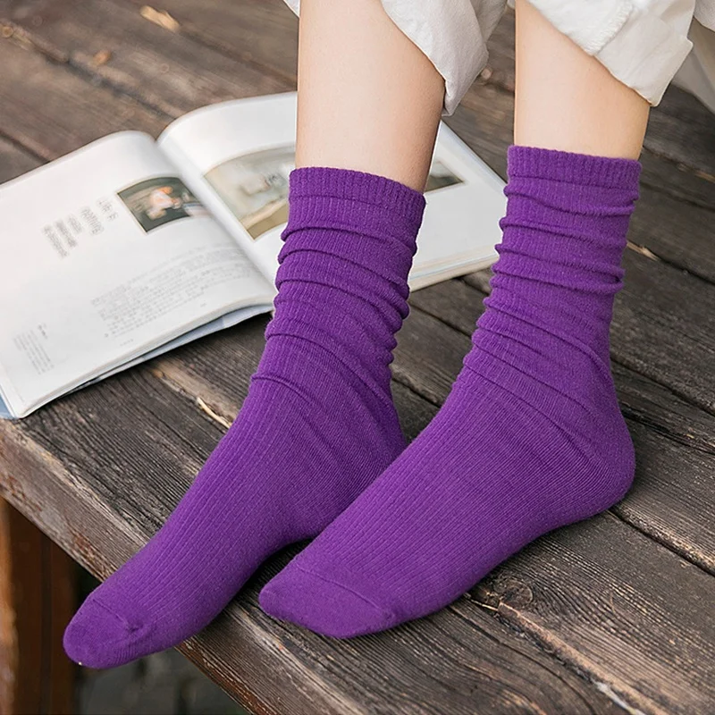 

Sock Wholesale Cheap Thin Mid Tube Socks High Quality Calf Socks For Women