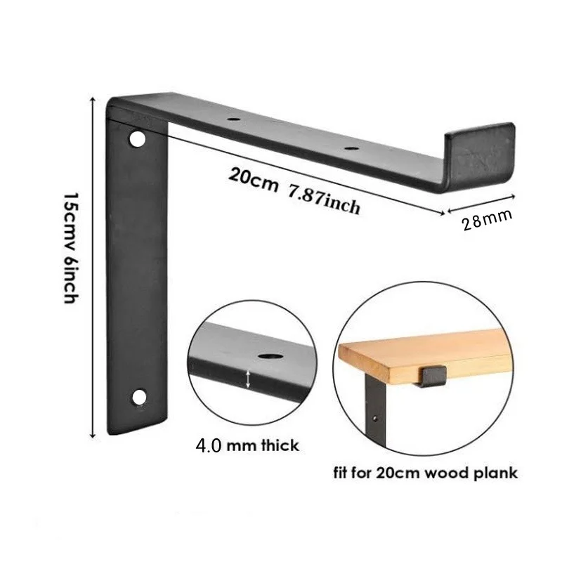 Oem Odm Custom Black Powder Metal Stamping Wall Mounted Curtain Rail