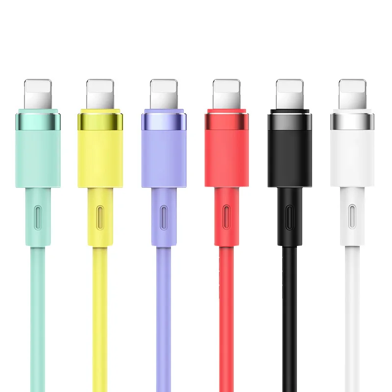 

USB Cable Manufacturer Phone Charging Cable For iPhone 12 11 Pro Max X XR iPad Type C Mobile Phone USB Cable For Samsung Macbook, White,black,yellow,purple,green,red