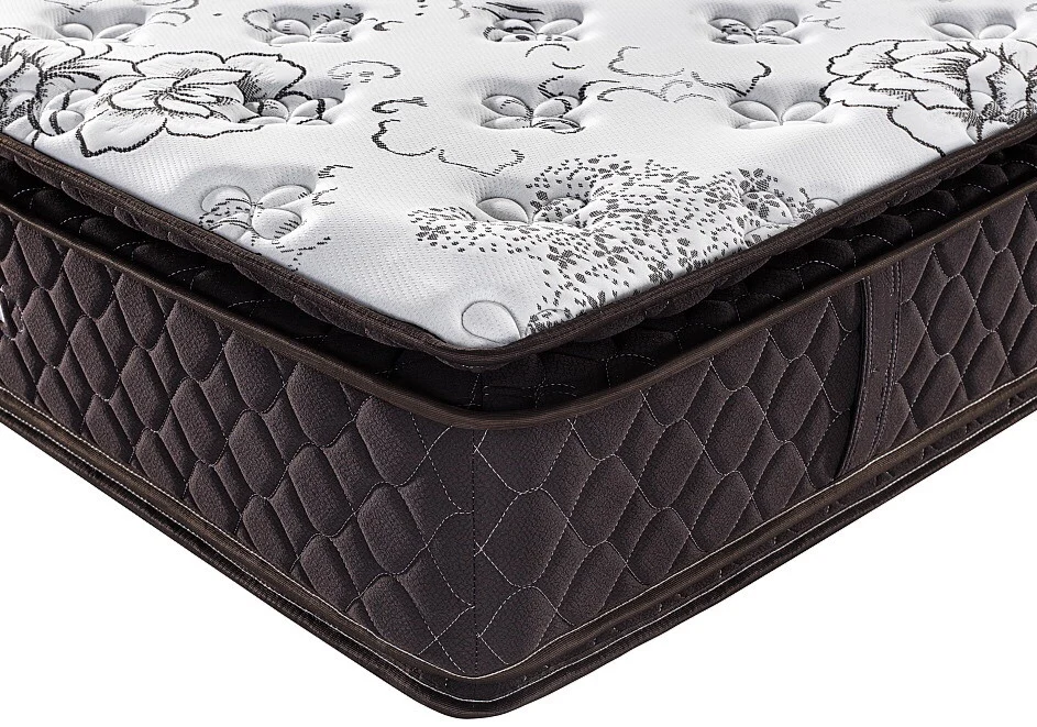 High Quality Durable Two Side Used Mattress Double Pillow Top Pocket Spring Mattress
