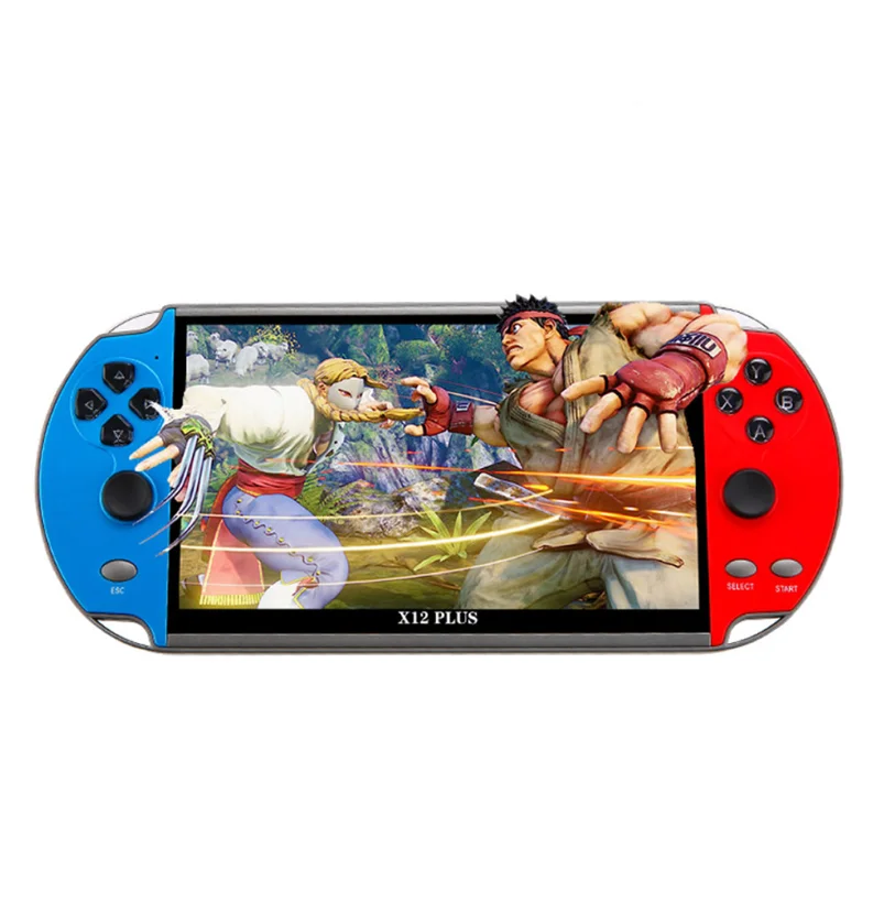 

X12 Plus 7 inch 128 bits Handheld Player Retro Video Game Handheld Game Console For Psp Games