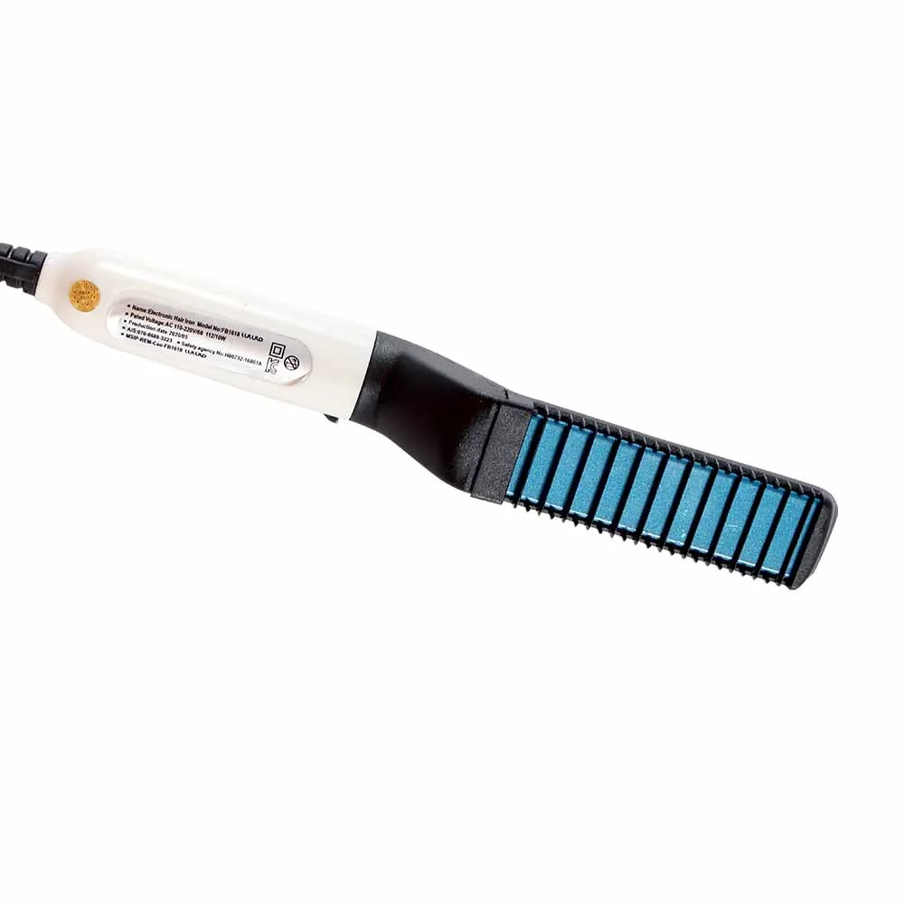 

Kingworth Wholesale Price Hot Model Hair Straightener Brush Modelling Comb, Customized color