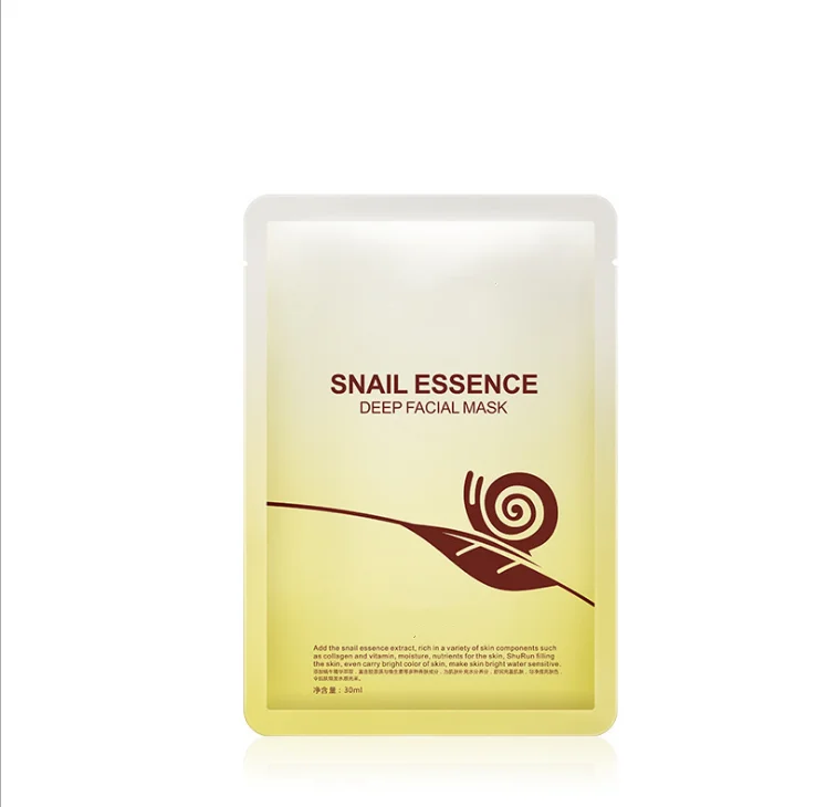 

Natural Wholesale Korean Snail Intense Hydrating Anti Aging Moisturizing Facial Sheet Mask